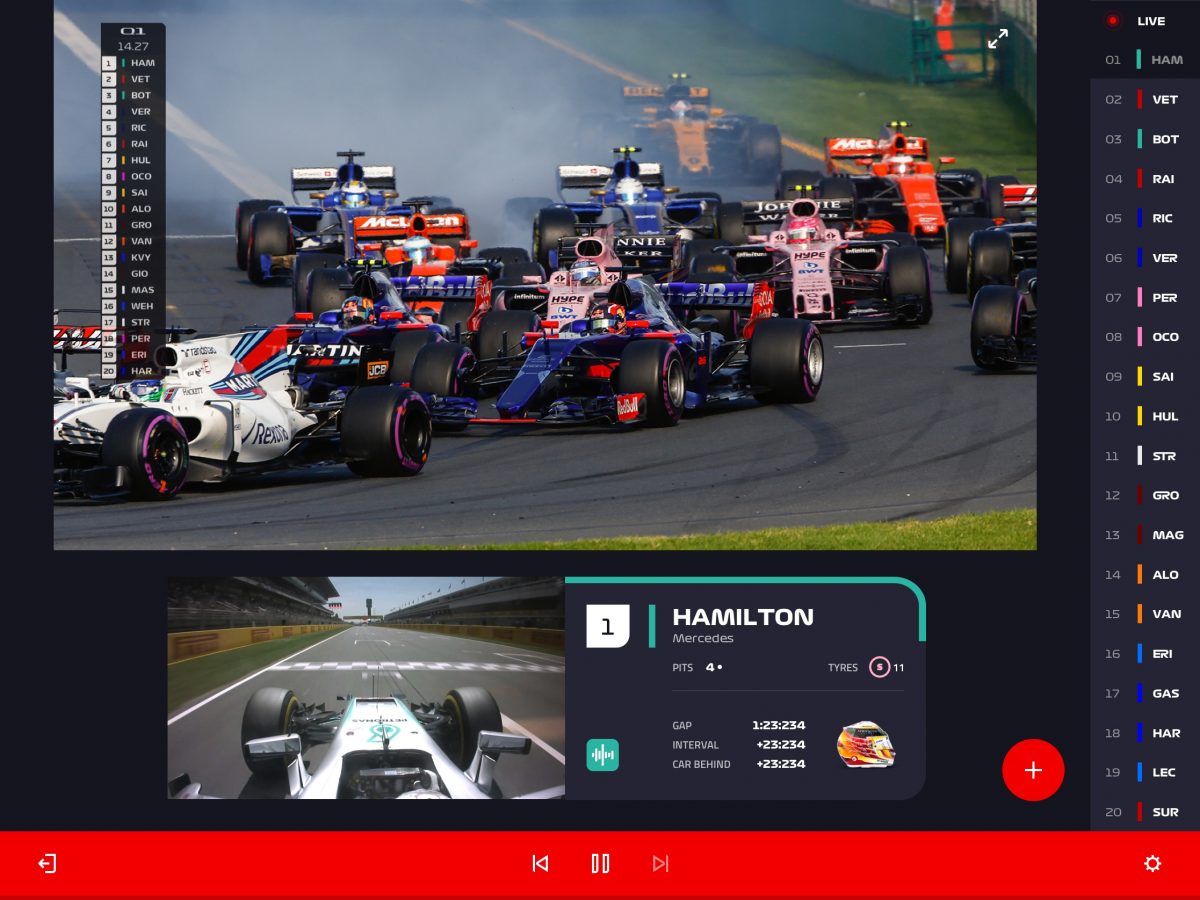 Formula 1 launches OTT streaming app Digital Studio Middle East