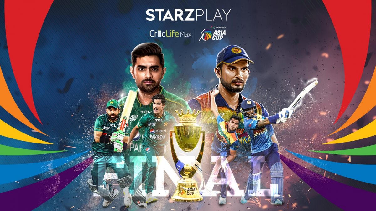 Watch Pakistan and Sri Lanka go head-to-head in the Asia Cup 2022 final, live on STARZPLAY