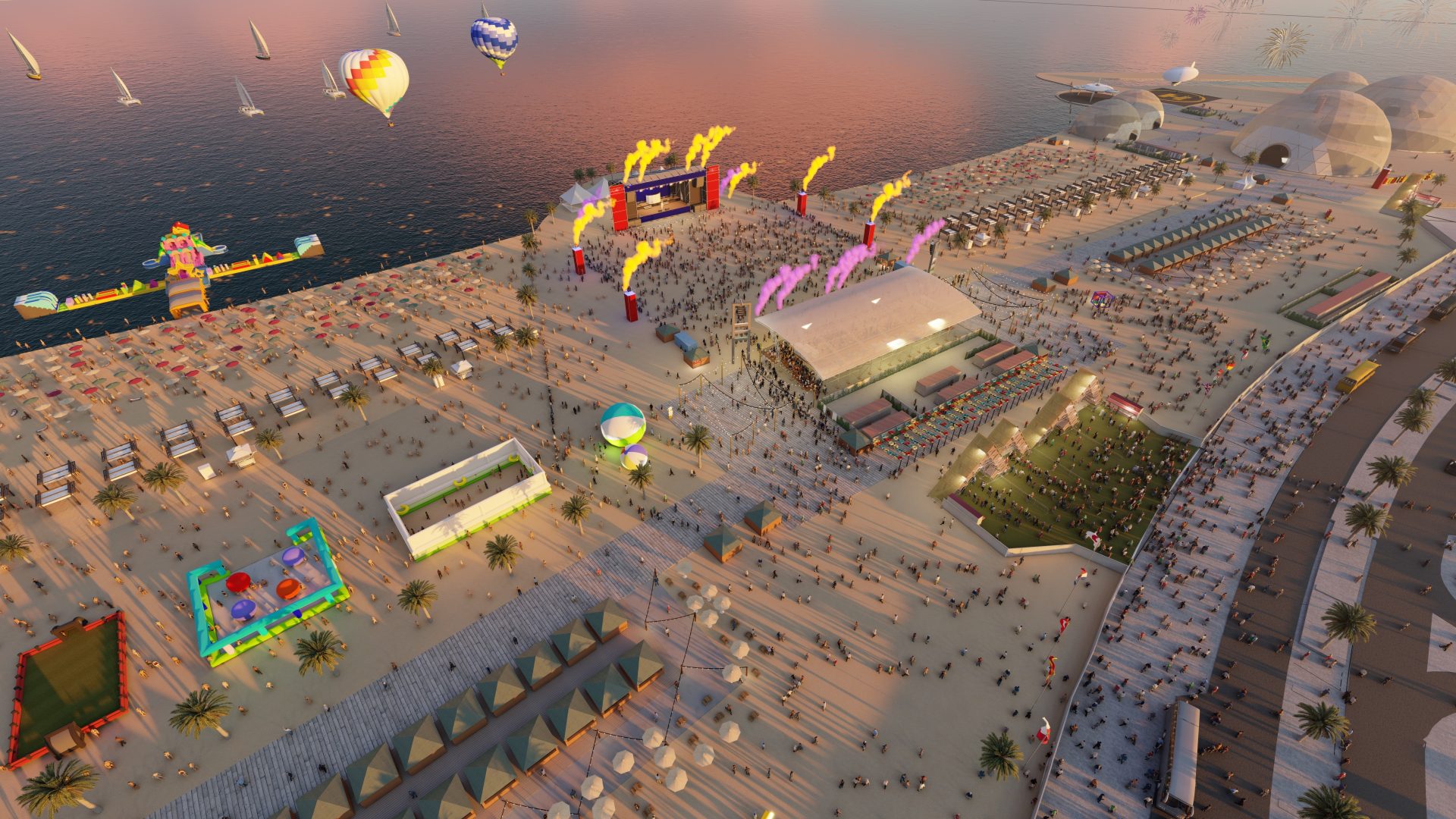 Exclusive beach-front entertainment festival unveiled for FIFA World