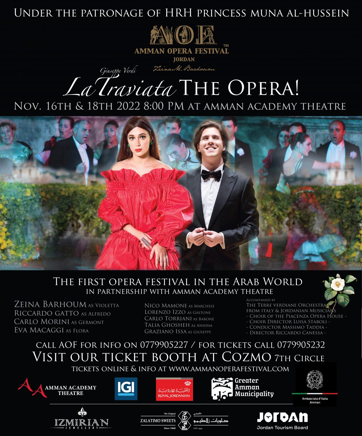 Amman Opera Festival all set to take off under the patronage of HRH  Princess Muna al Hussein - Digital Studio Middle East