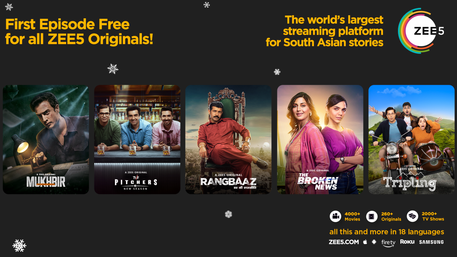 ZEE5 Global Makes The First Episode Of All ZEE5 2022 Originals Free For ...